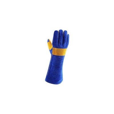 Blue Leather Gloves Blue Leather Gloves