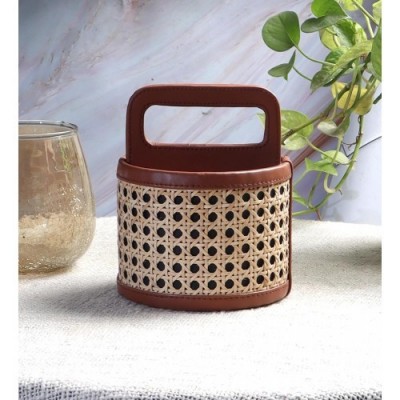 Wicker Round Spoon Stand Wicker Round Spoon Stand